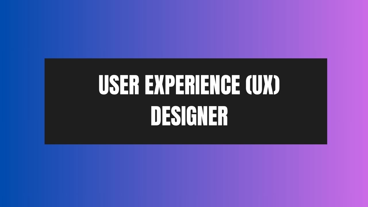 User Experience (UX) Designer